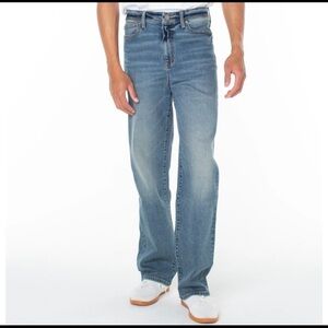 Men's Relaxed Fit Blue Jeans